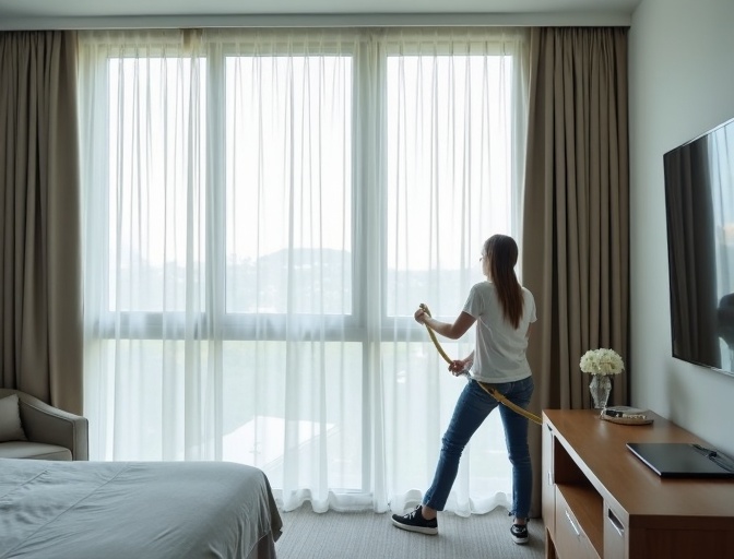 Lutwyche Sheer Curtain Cleaning